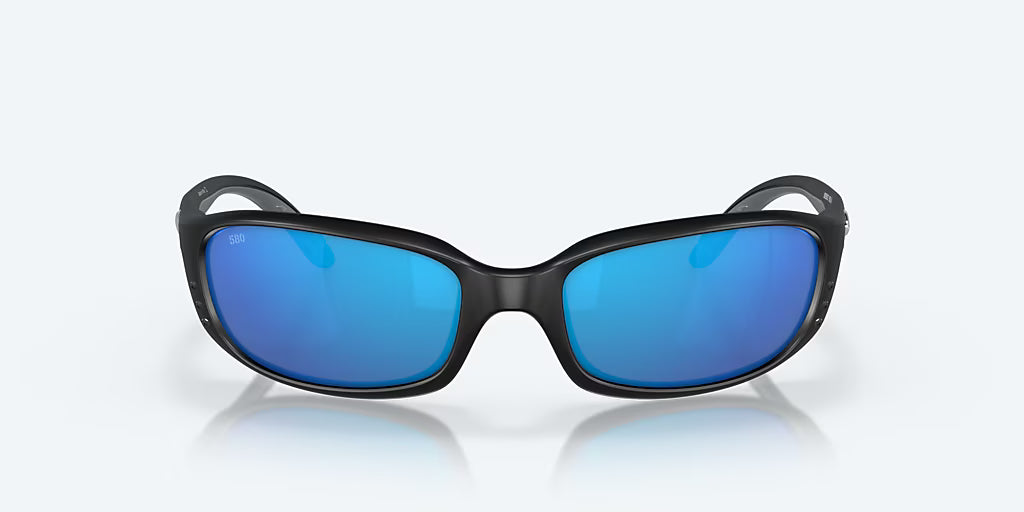 Costa Brine Matte Black Blue Mirror 580G
