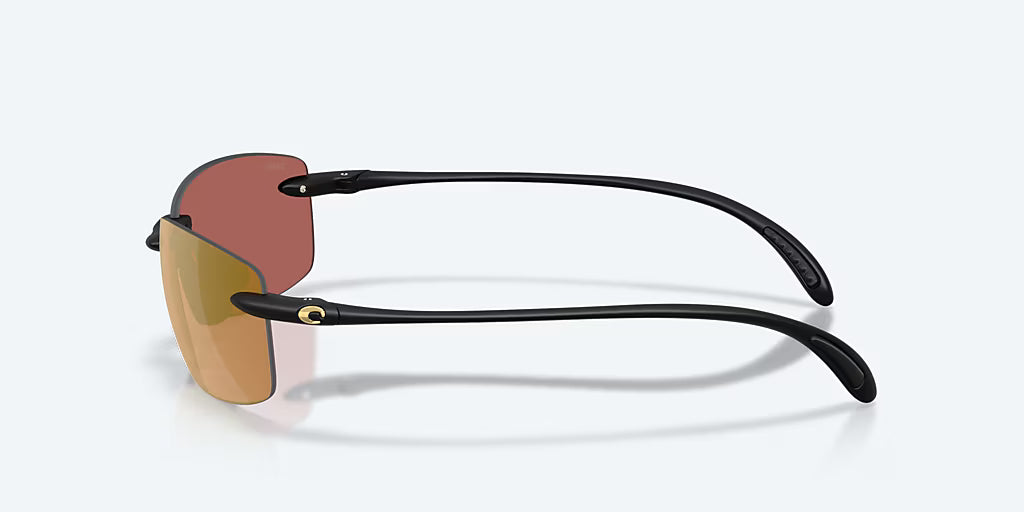 Costa Ballast Matte Black W/ Gold Mirror 580P