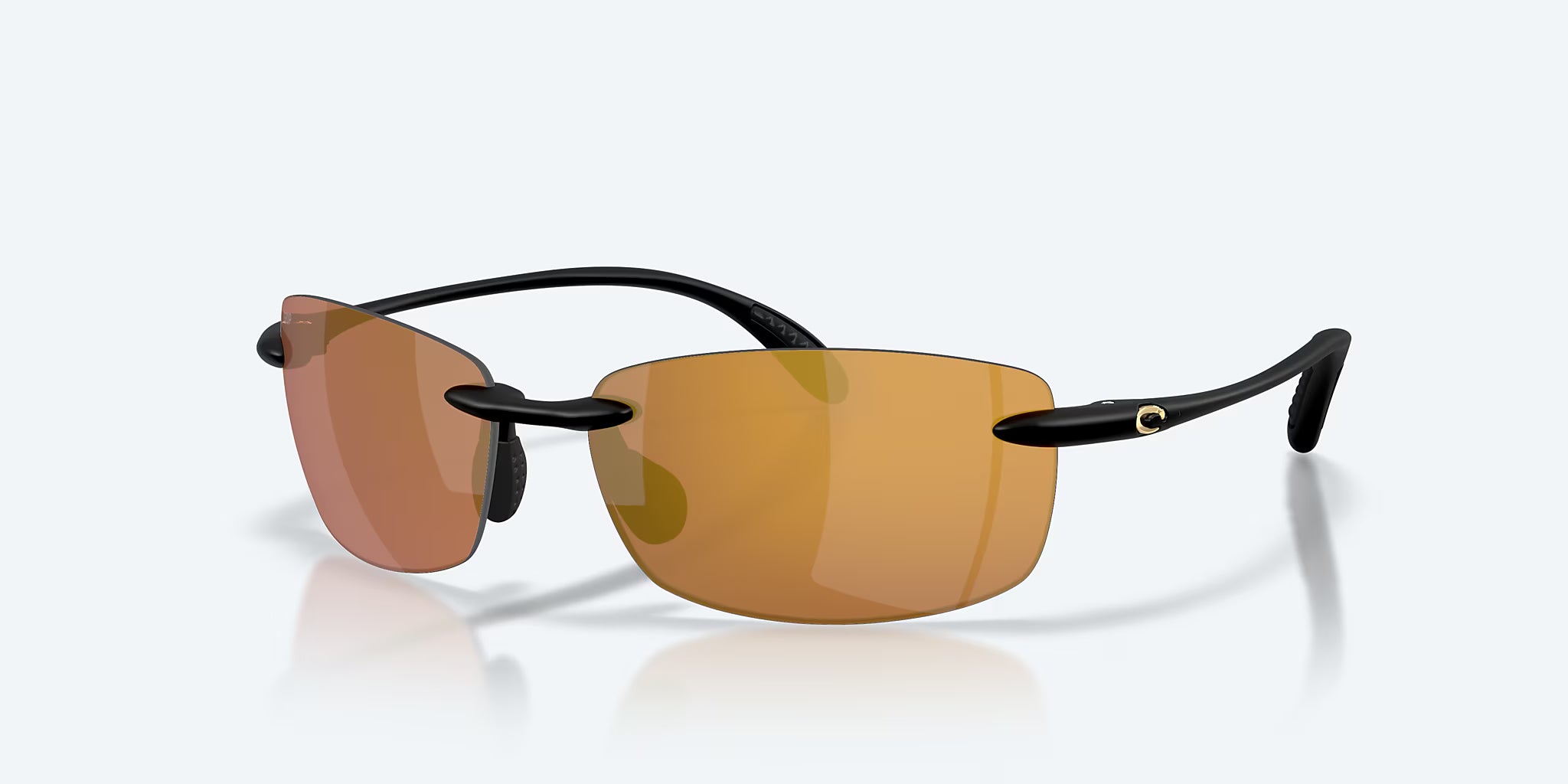 Costa Ballast Matte Black W/ Gold Mirror 580P