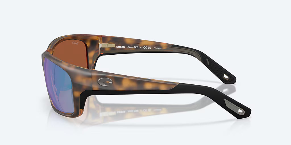 Costa Jose Pro Matte tortoise Green Mirror 580G