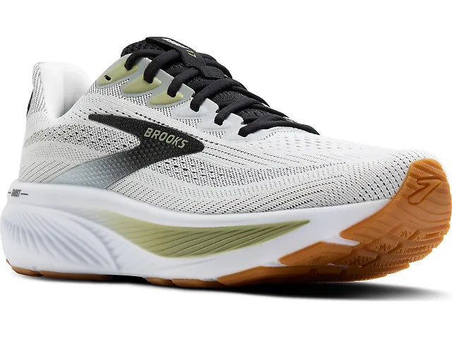Brooks Ghost 17 White/Black/Tea