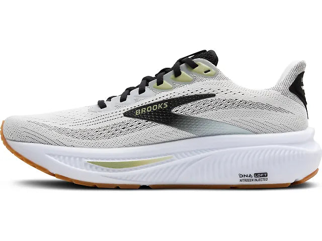 Brooks Ghost 17 White/Black/Tea