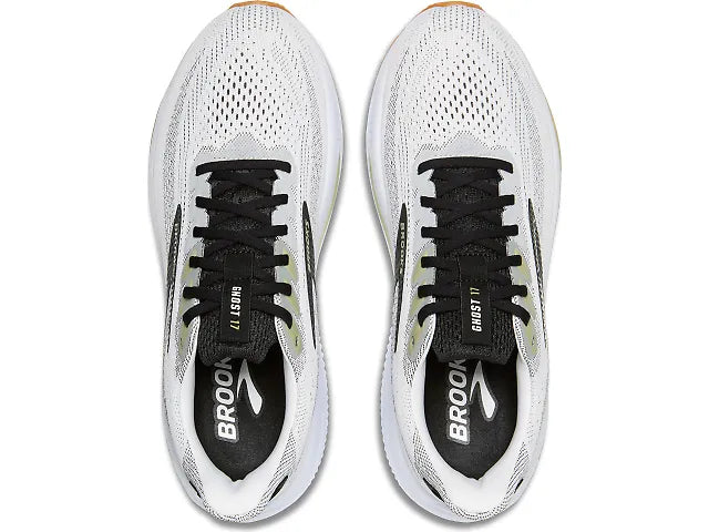 Brooks Ghost 17 White/Black/Tea