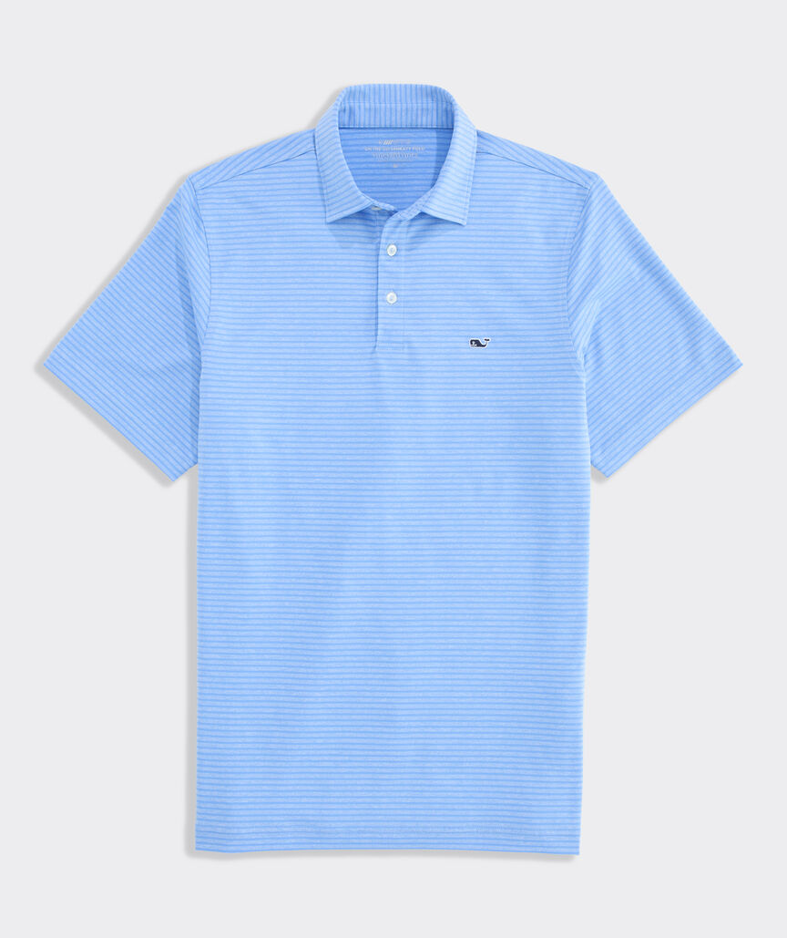 Vineyard Vines Bradley Stripe Sankaty Polo