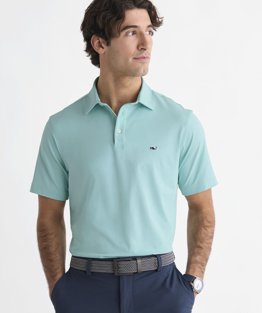 vineyard vines Performance Solid Sankaty Polo
