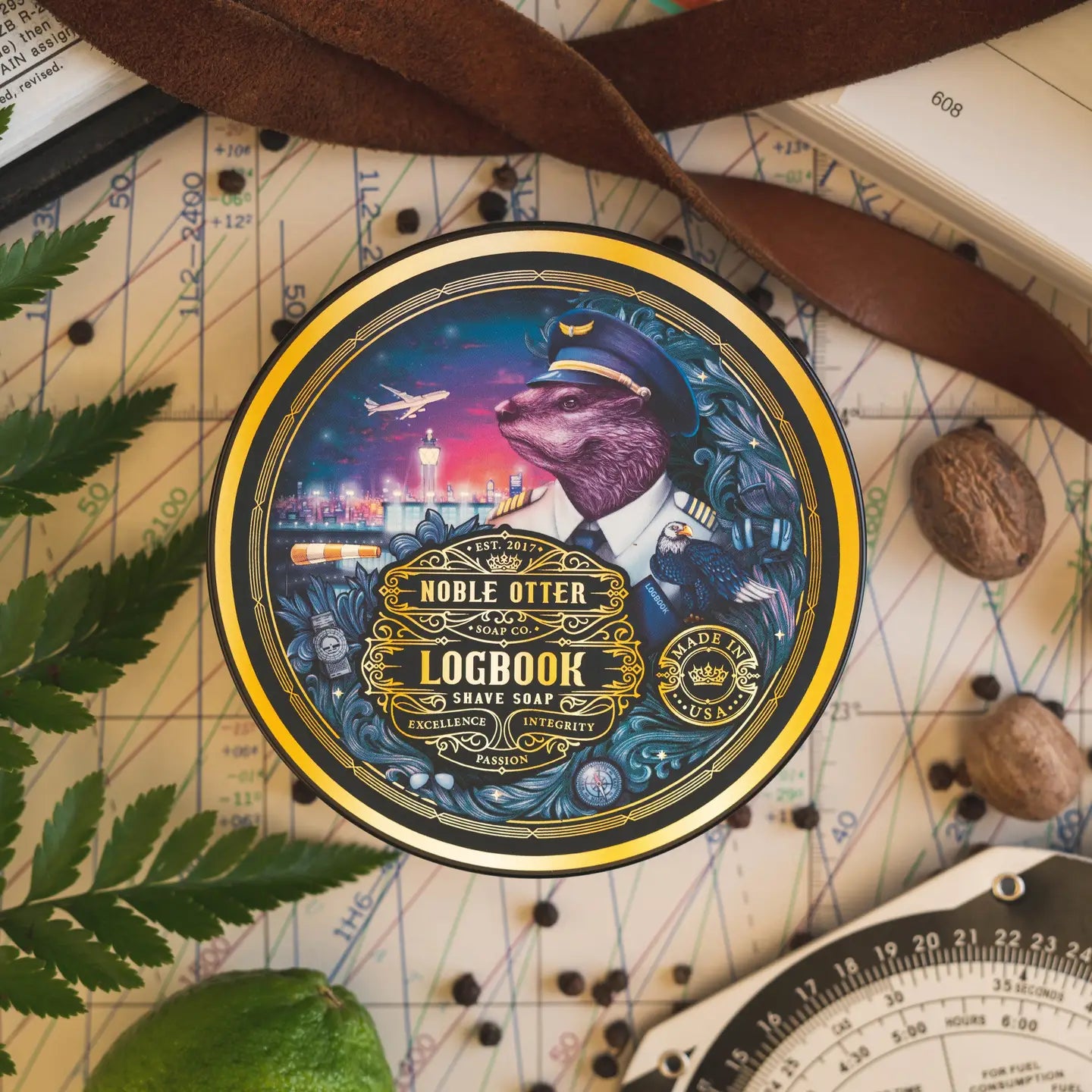 Noble Otter Logbook Shave Soap