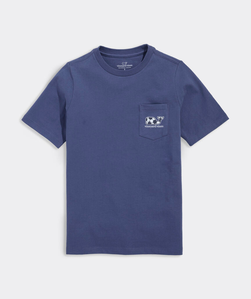 Vineyard Vines Soccer Ball Whale SS Tee