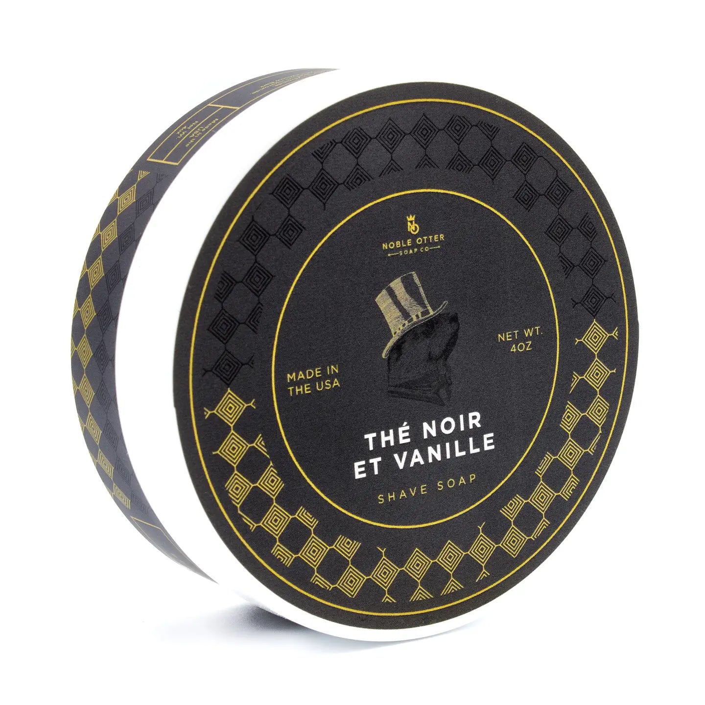 Noble Otter The Noir Et Vanille Shave Soap