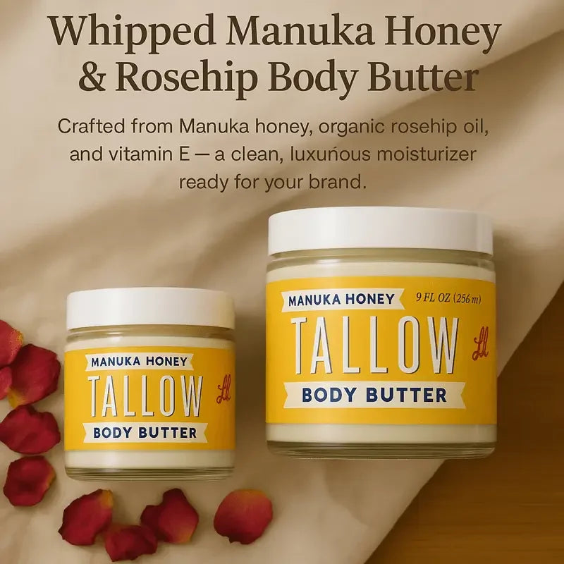 Lady May Manuka Honey Tallow Body Butter 9oz