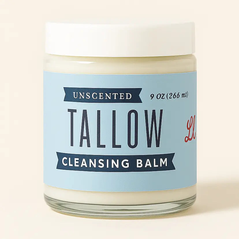 Lady May Unscented Tallow Cleansing Balm 9oz