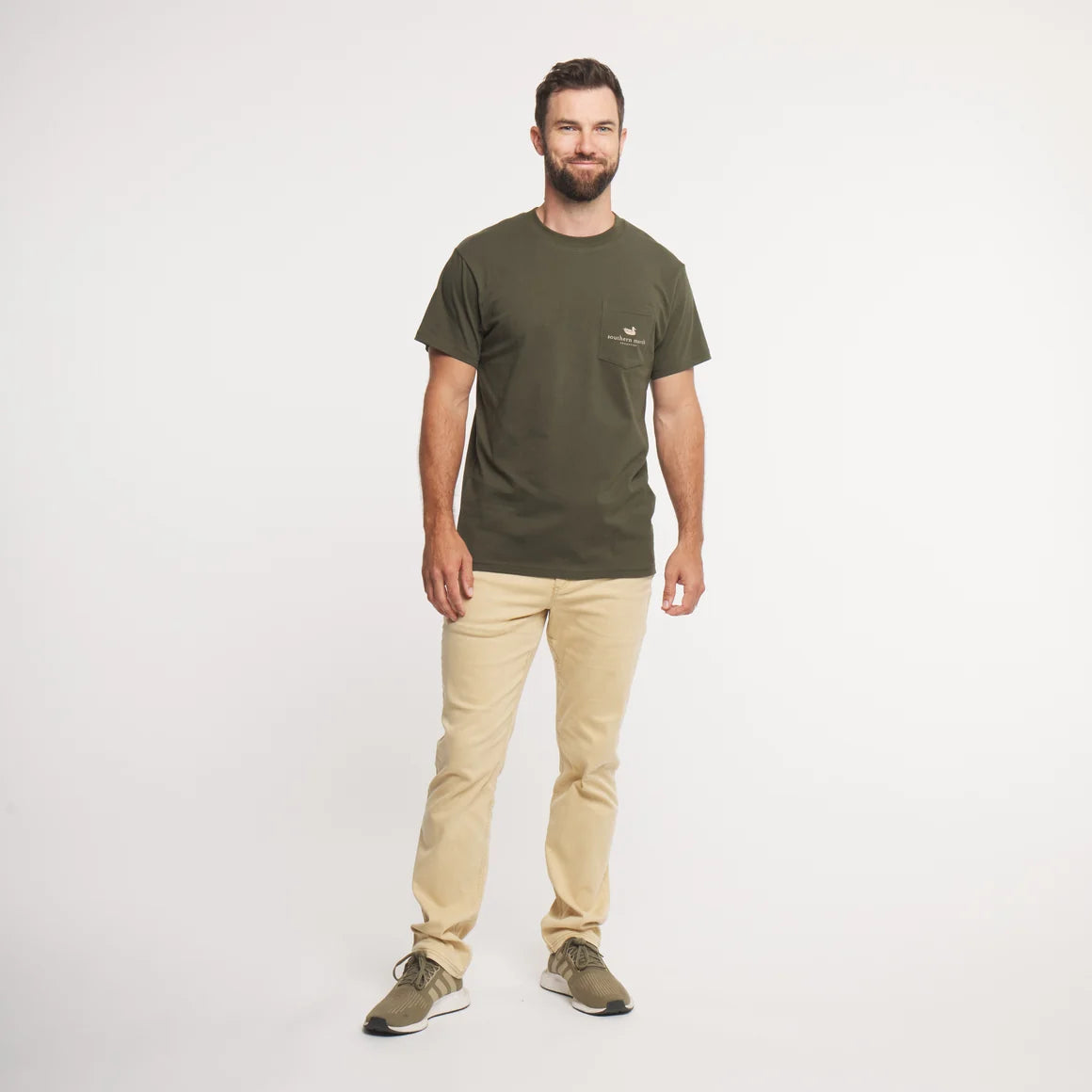 Southern Marsh Branding Retro Camo SS Tee