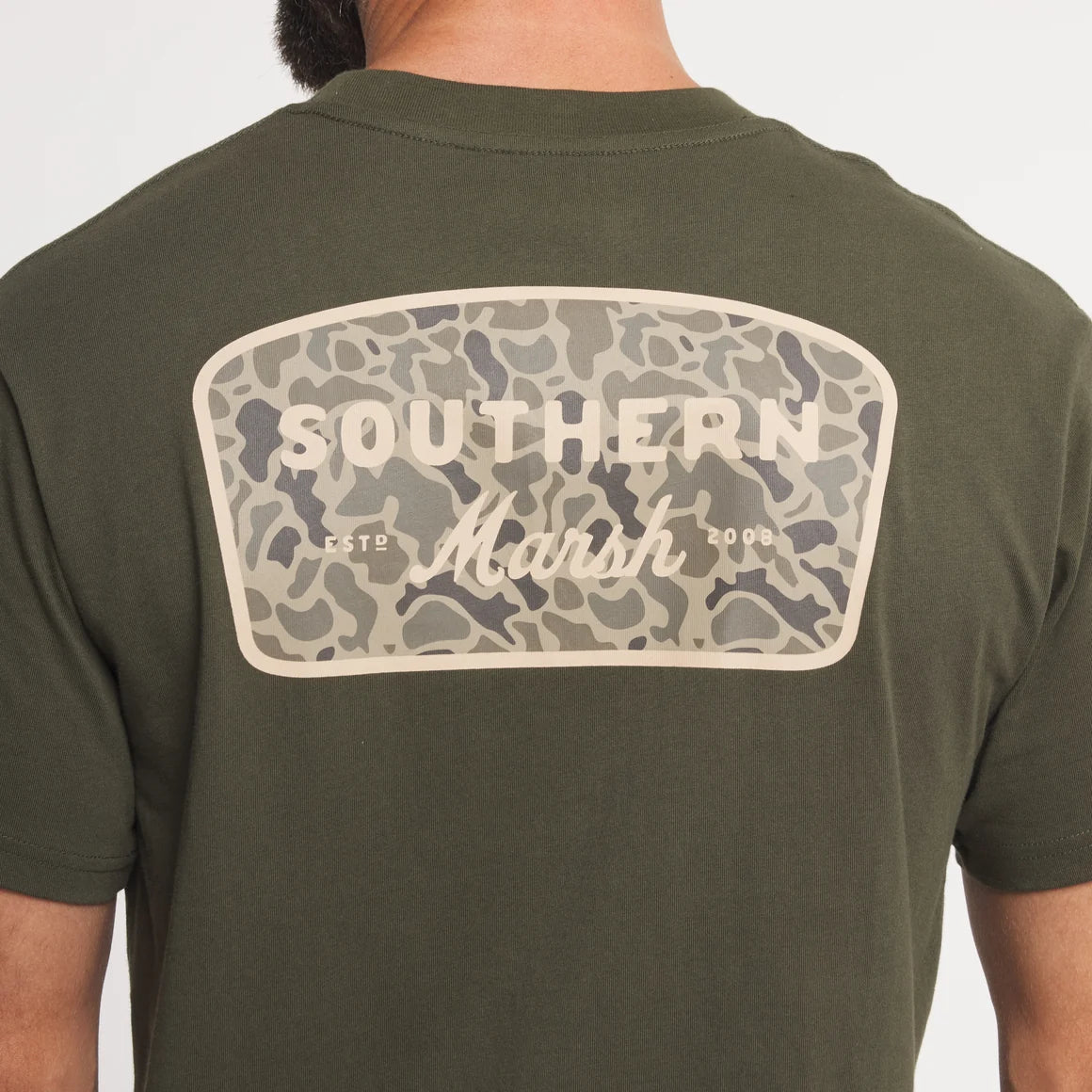 Southern Marsh Branding Retro Camo SS Tee