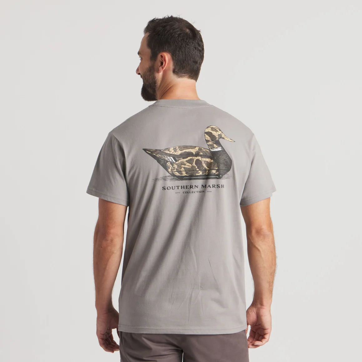 Southern Marsh Vintage Duck Decoy Tee - Camo