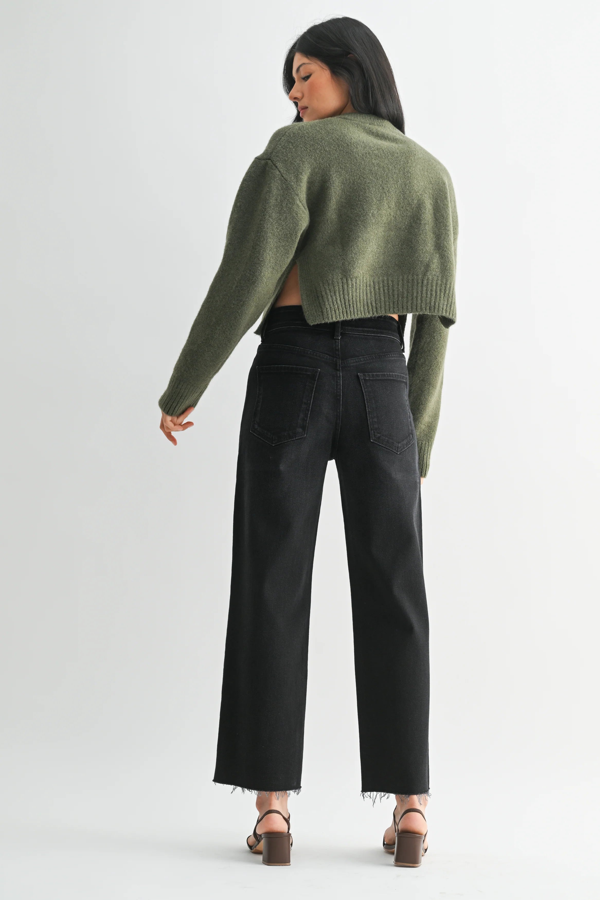 Just Black Denim The Nautical Wide Leg