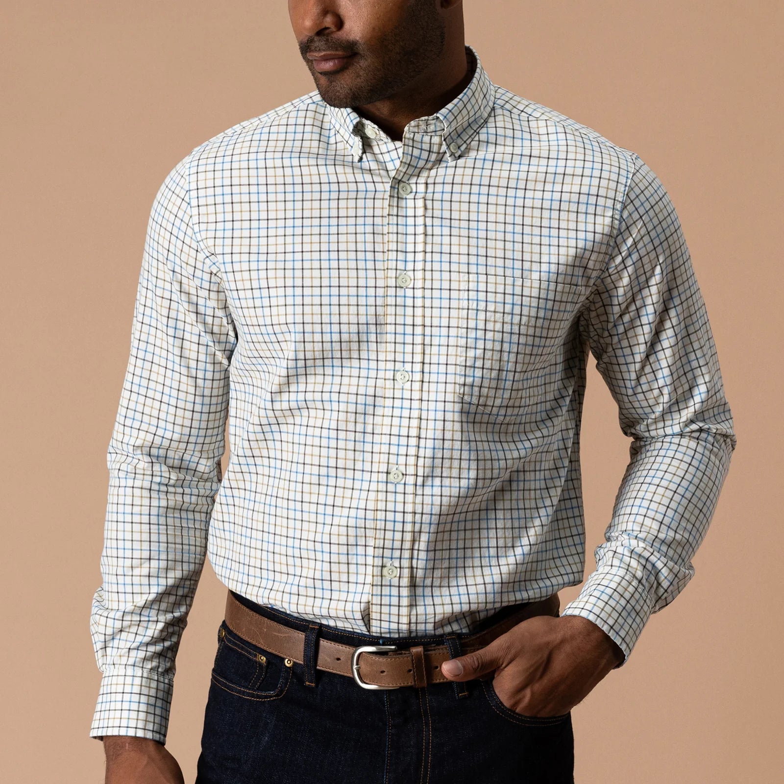 Duck Head Cotton Twill Sport Shirt