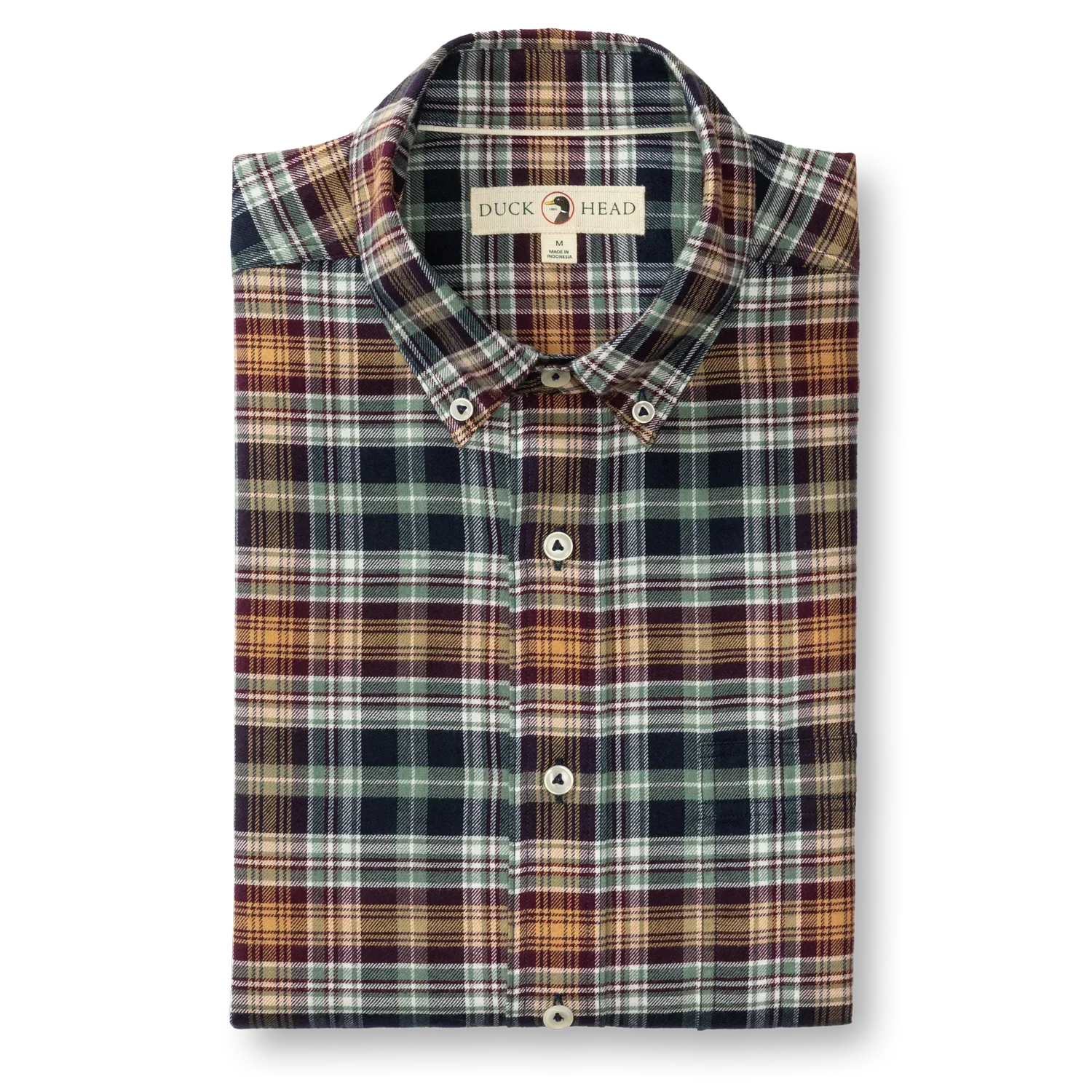 Duck Head Cotton Flannel Sport Shirt