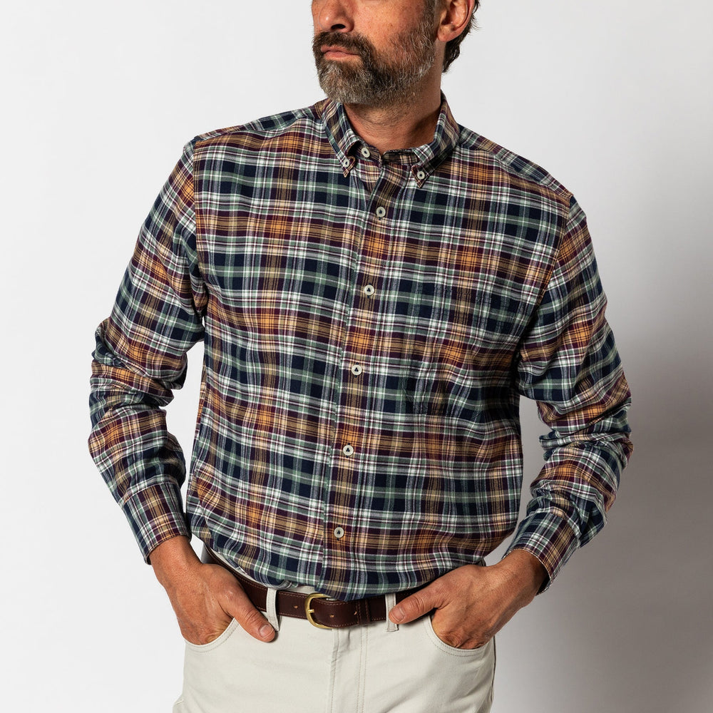Duck Head Cotton Flannel Sport Shirt