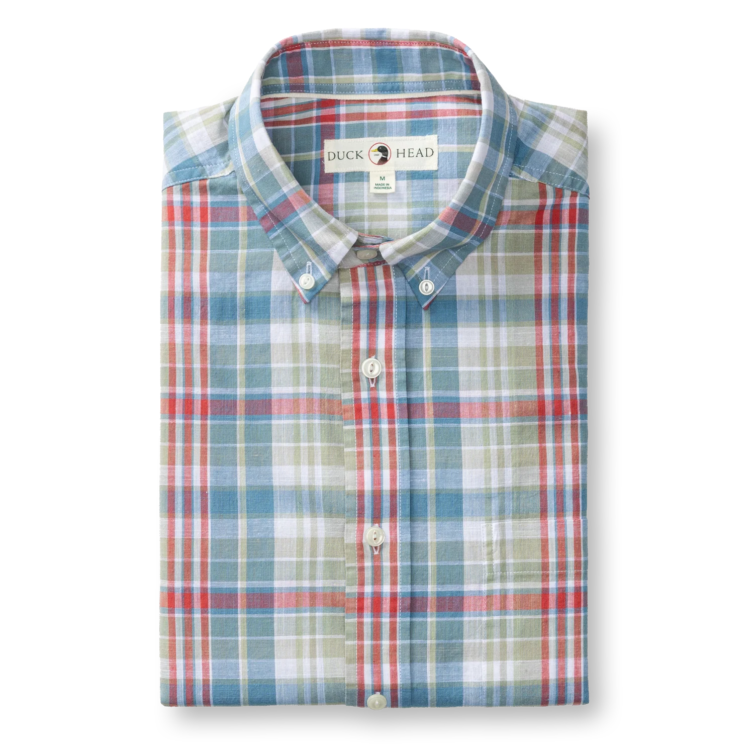 Duck Head Cotton Chambray Sport Shirt