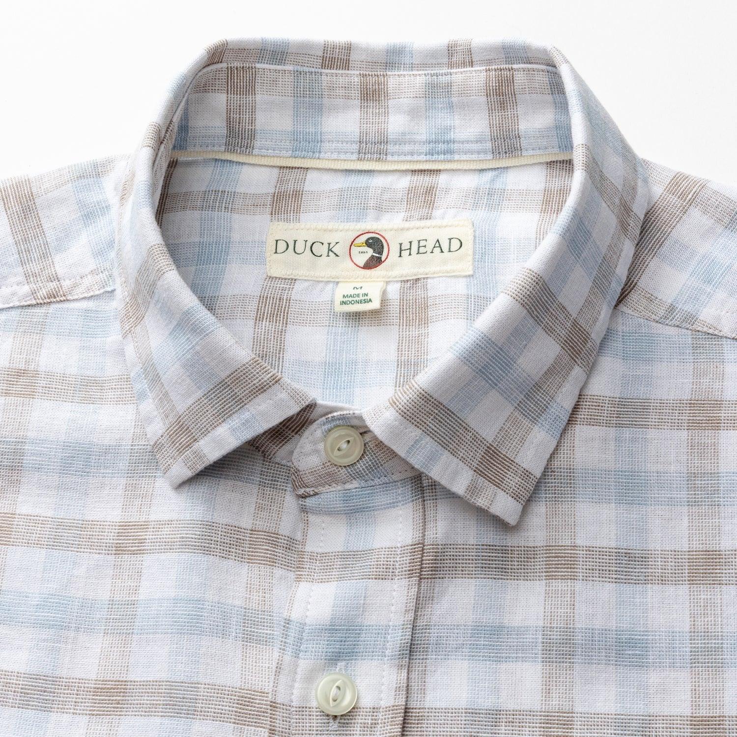 Duck Head Linen Cotton Oxford Sport Shirt