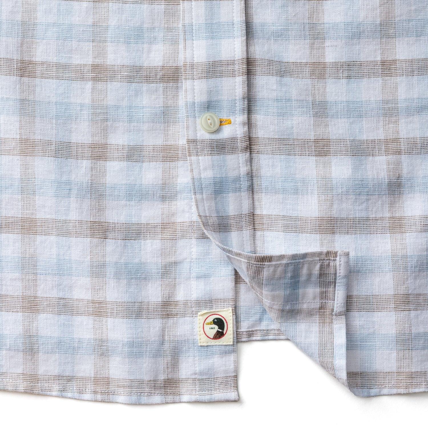 Duck Head Linen Cotton Oxford Sport Shirt