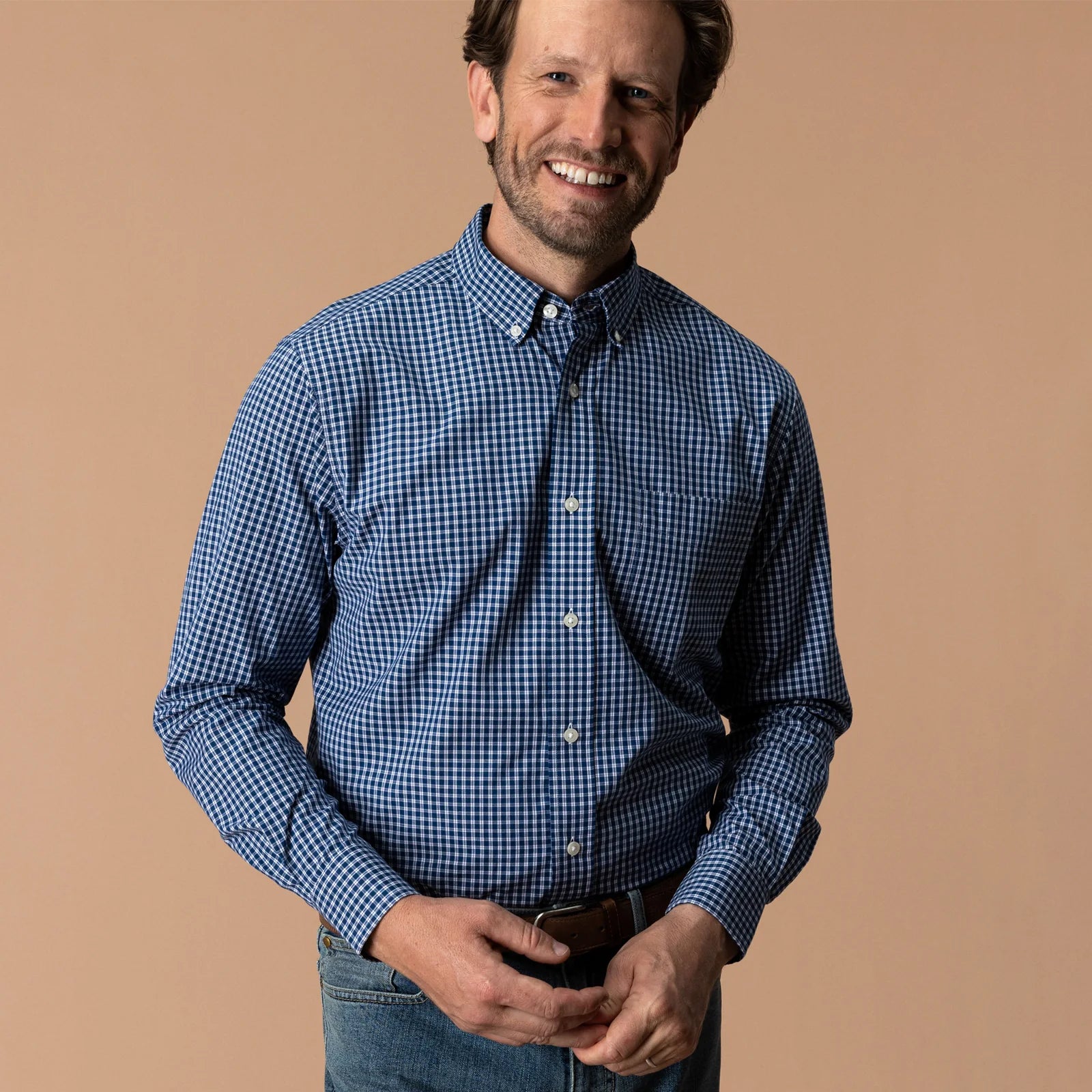Duck Head Cotton Cashmere Poplin Sport Shirt
