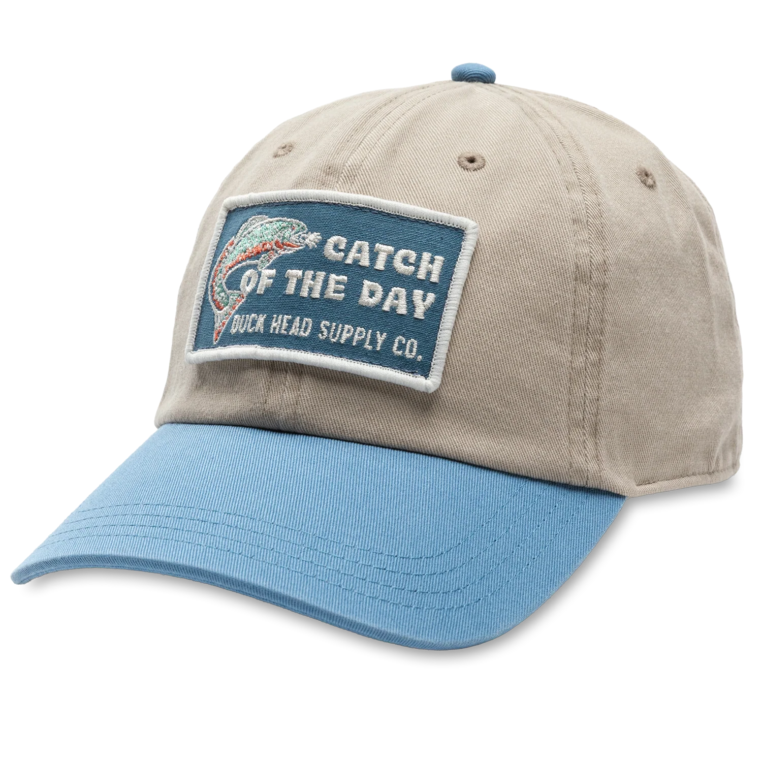 Duck Head Catch Of The Day Patch Cotton Twill Hat