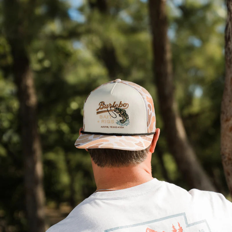 Burlebo Cap - Bait & Rigs - Camo Mesh
