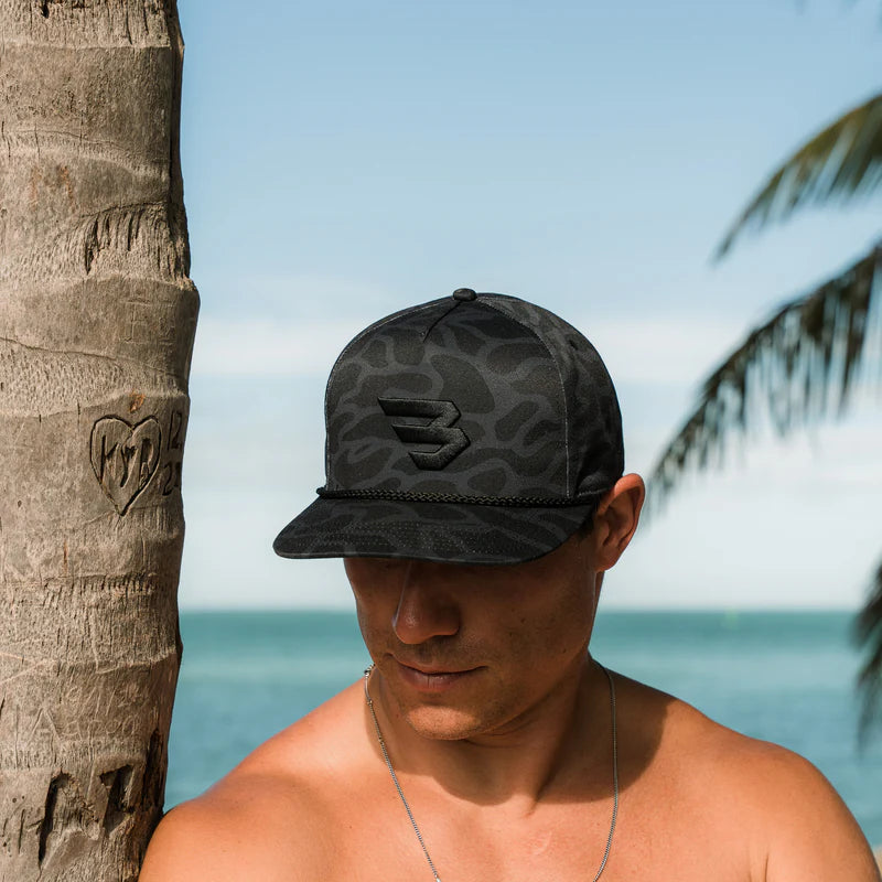 Burlebo Cap - Flying B - Black Camo
