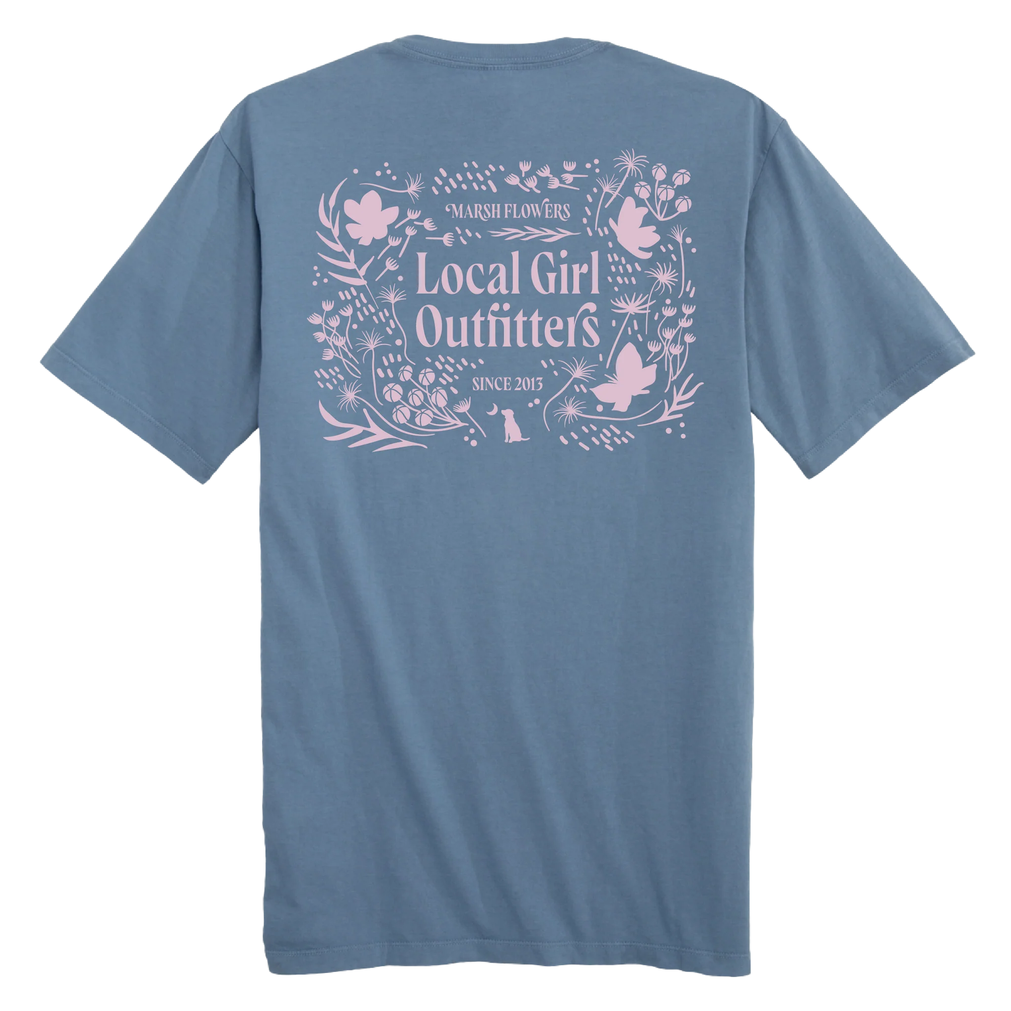 Local Girl Marsh Flowers T-Shirt