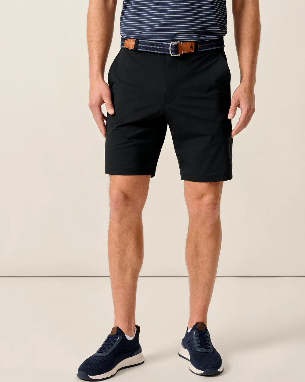 Johnnie-O Men Fusion Knit 9 Performance Pull-On Short