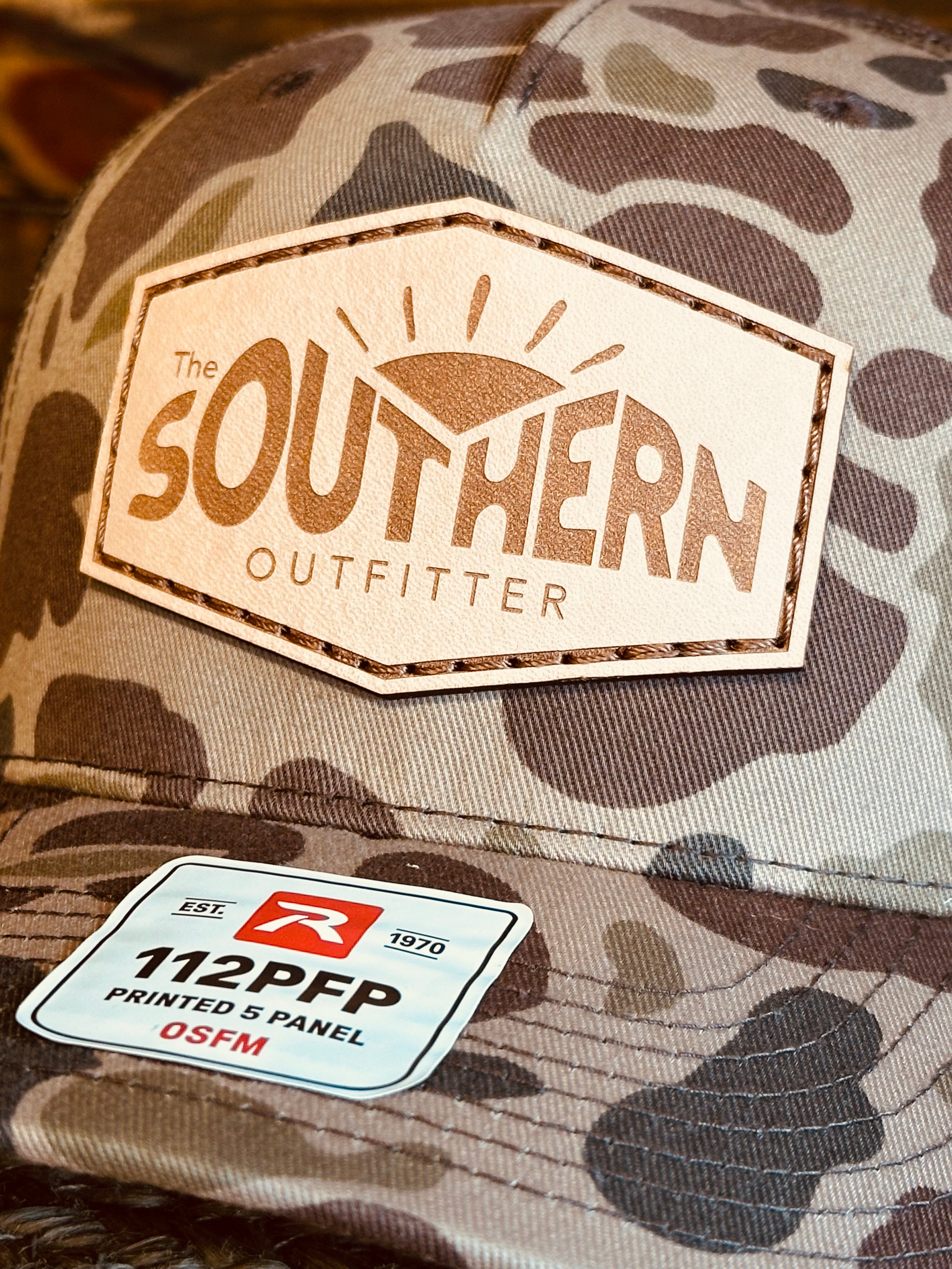 The Southern - Leather Patch Hat