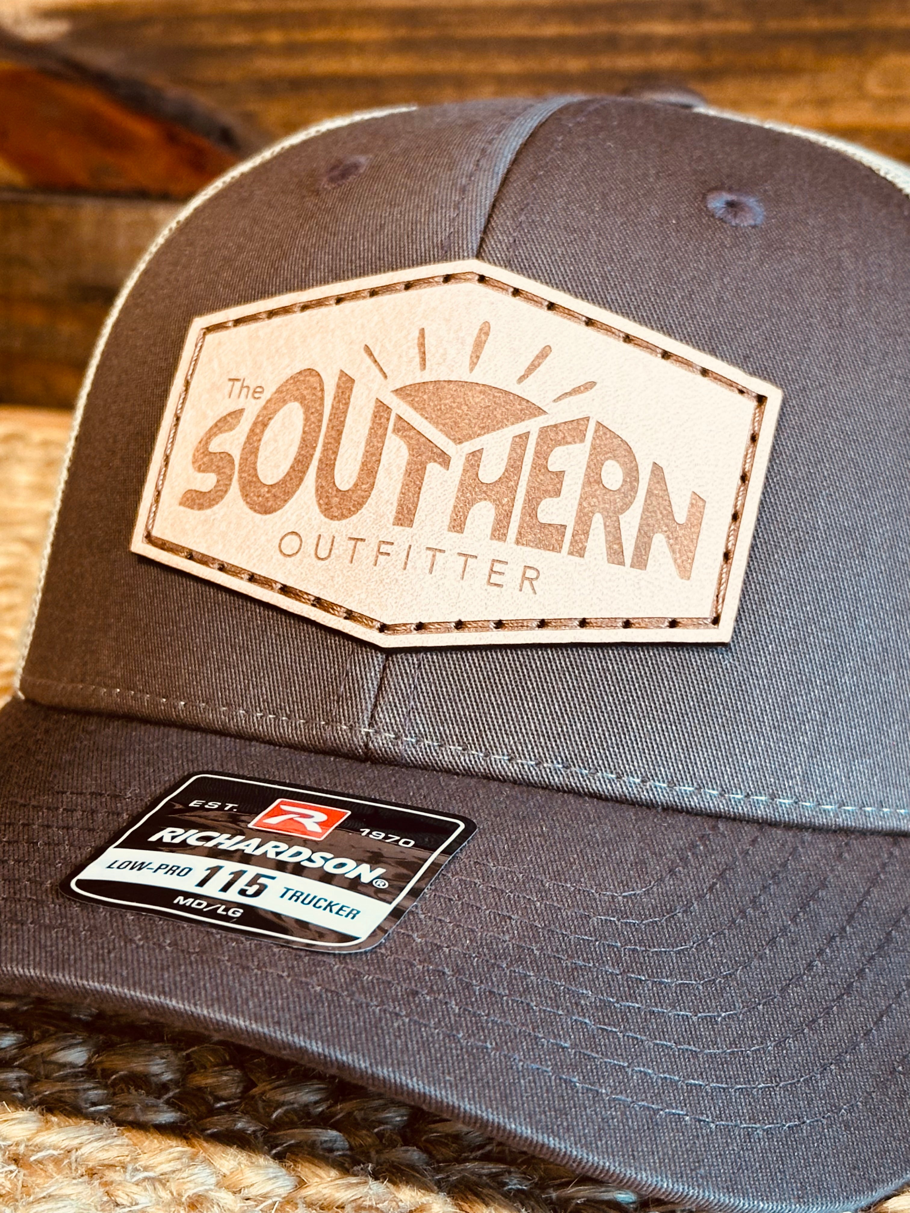 The Southern - Leather Patch Hat