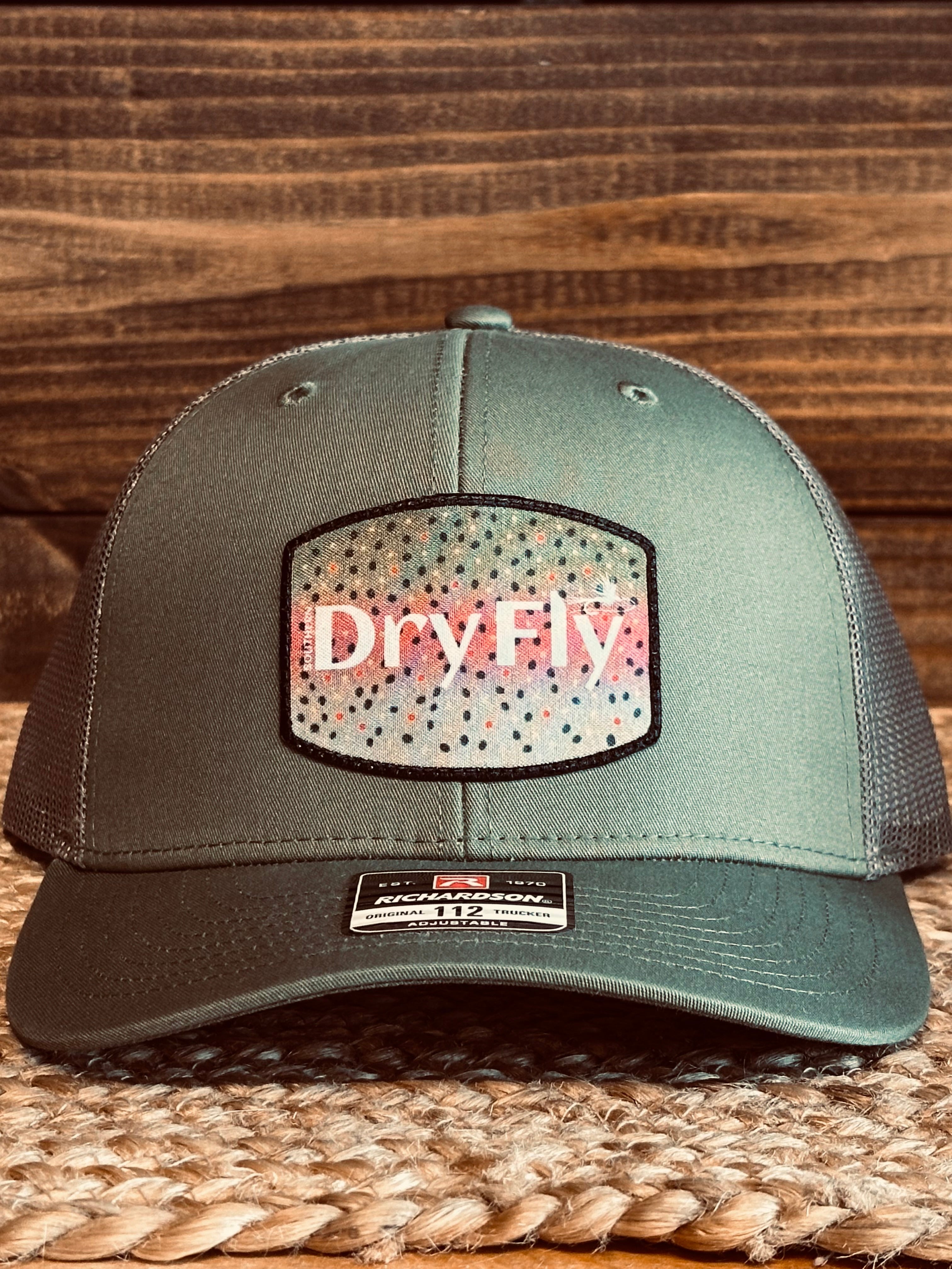 Dry Fly Rainbow Trout Patch