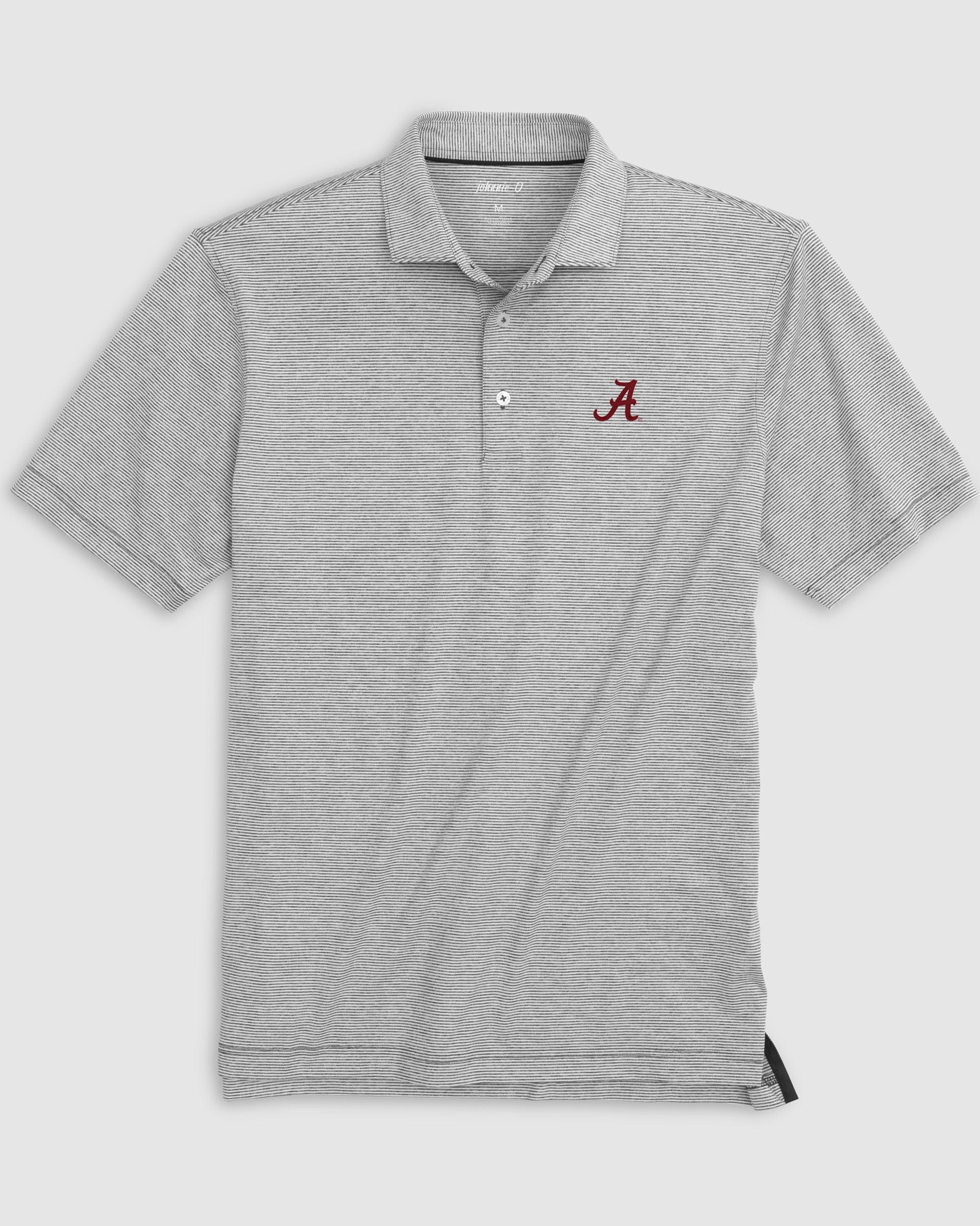 Johnnie-O Men's Performance Jersey Polo Lyndonn Stripe
