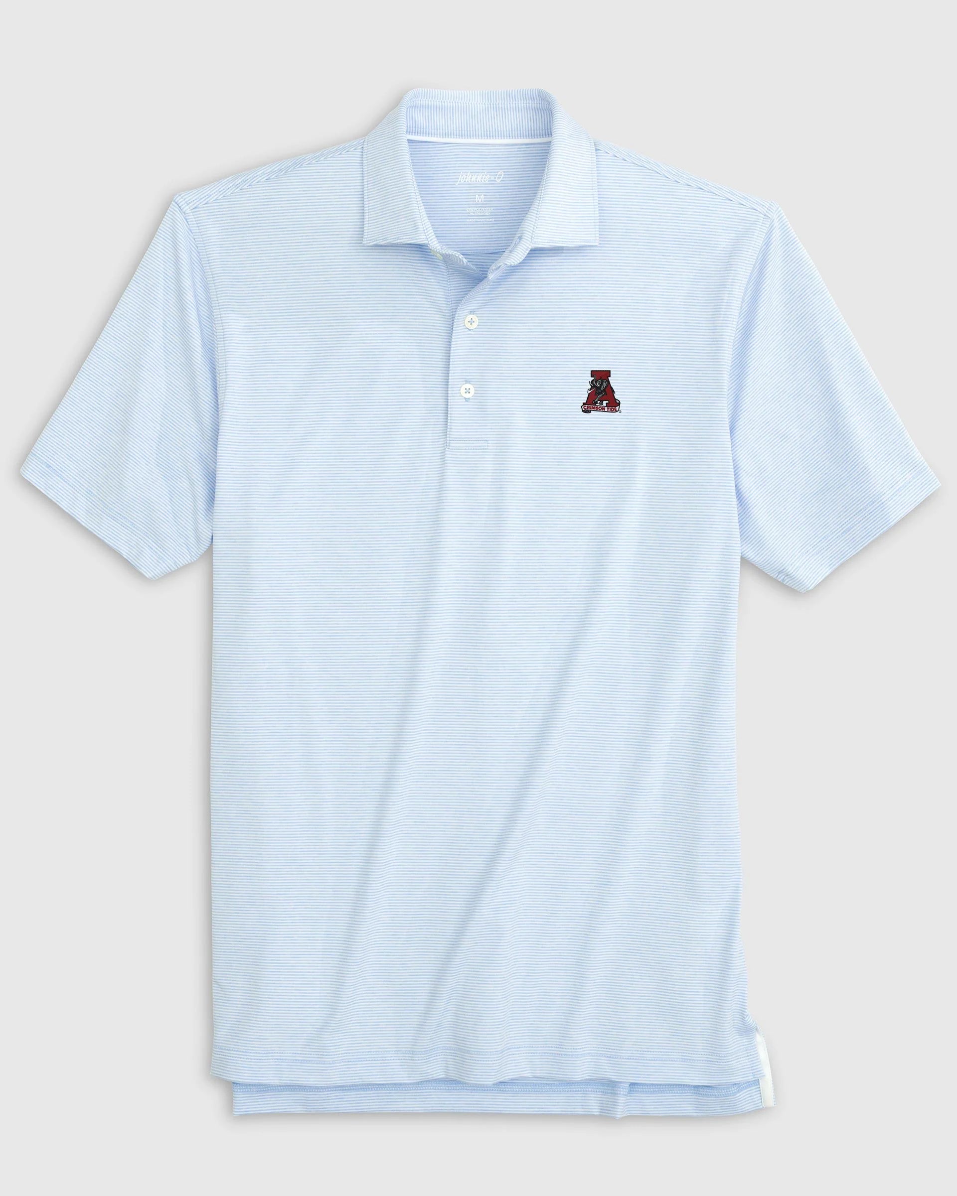 Johnnie-O Men's Performance Jersey Polo Lyndonn Stripe