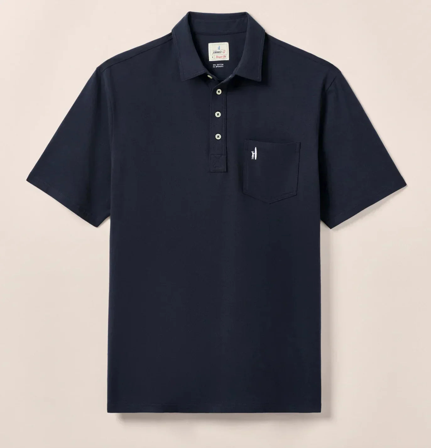Johnnie O Original 4-Button Classic Polo Shirt- Blue