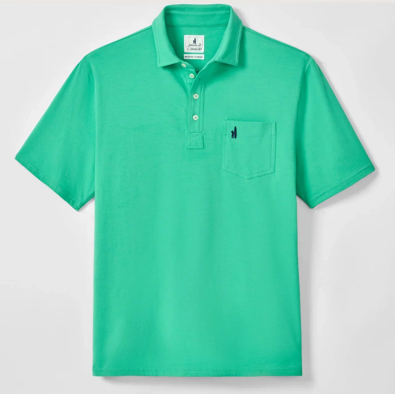 Johnnie O Original 4-Button Classic Polo Shirt- Green