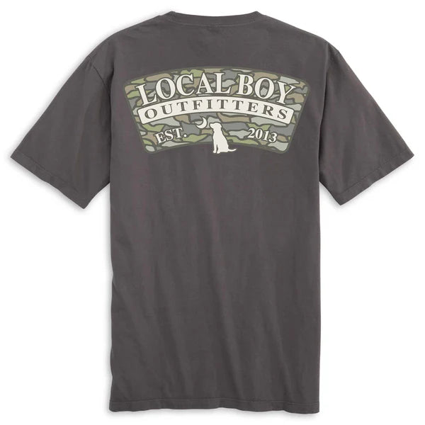 Local Boy Oak Camo Arch SS tee