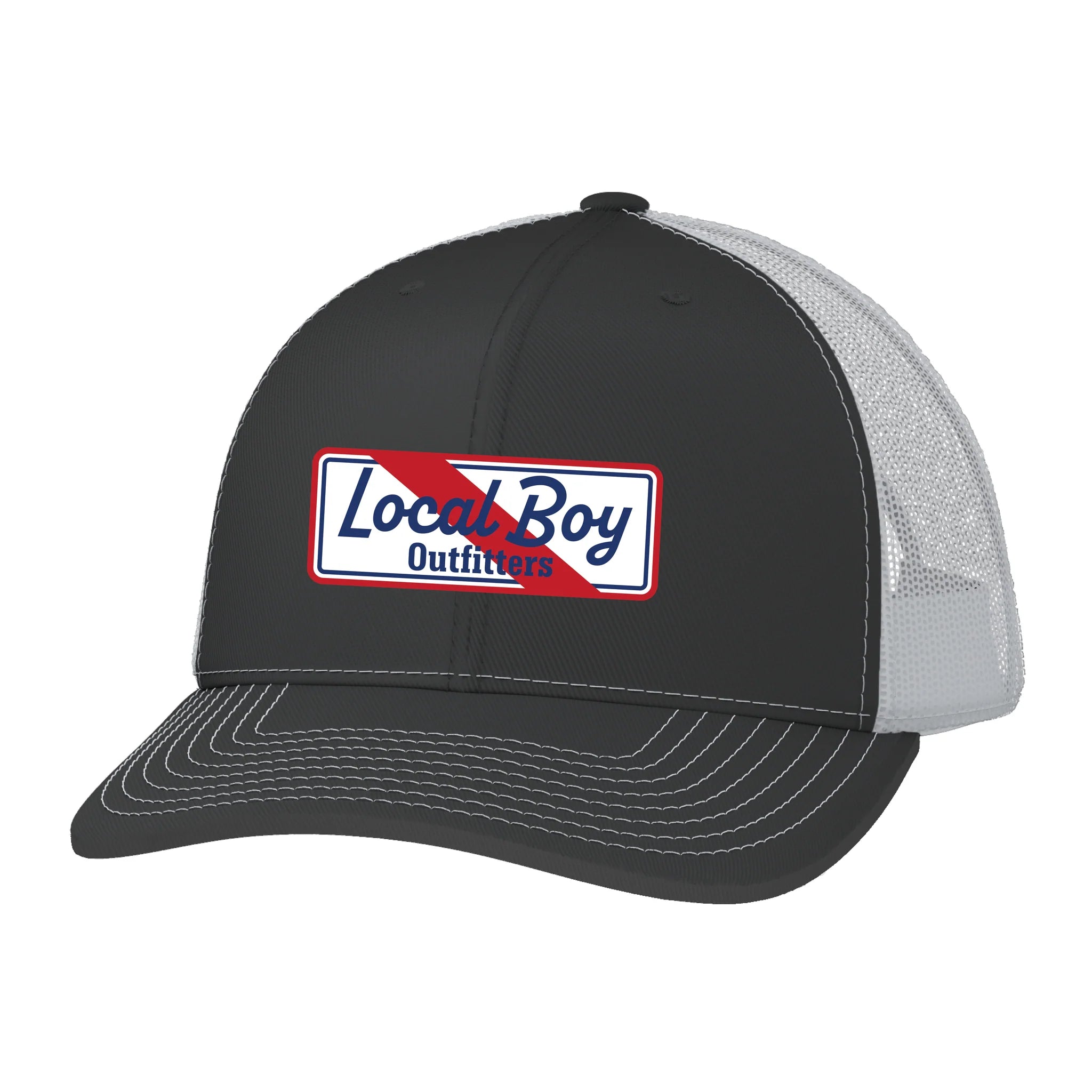 Local Boy First Ribbon Patch Trucker Hat