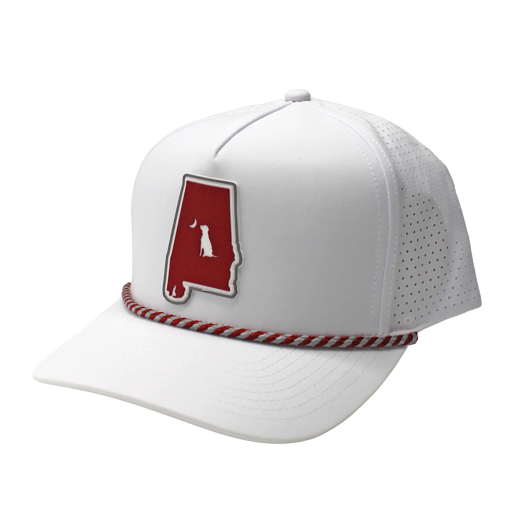 Local Boy Collegiate Patch Perforated Rope Hat