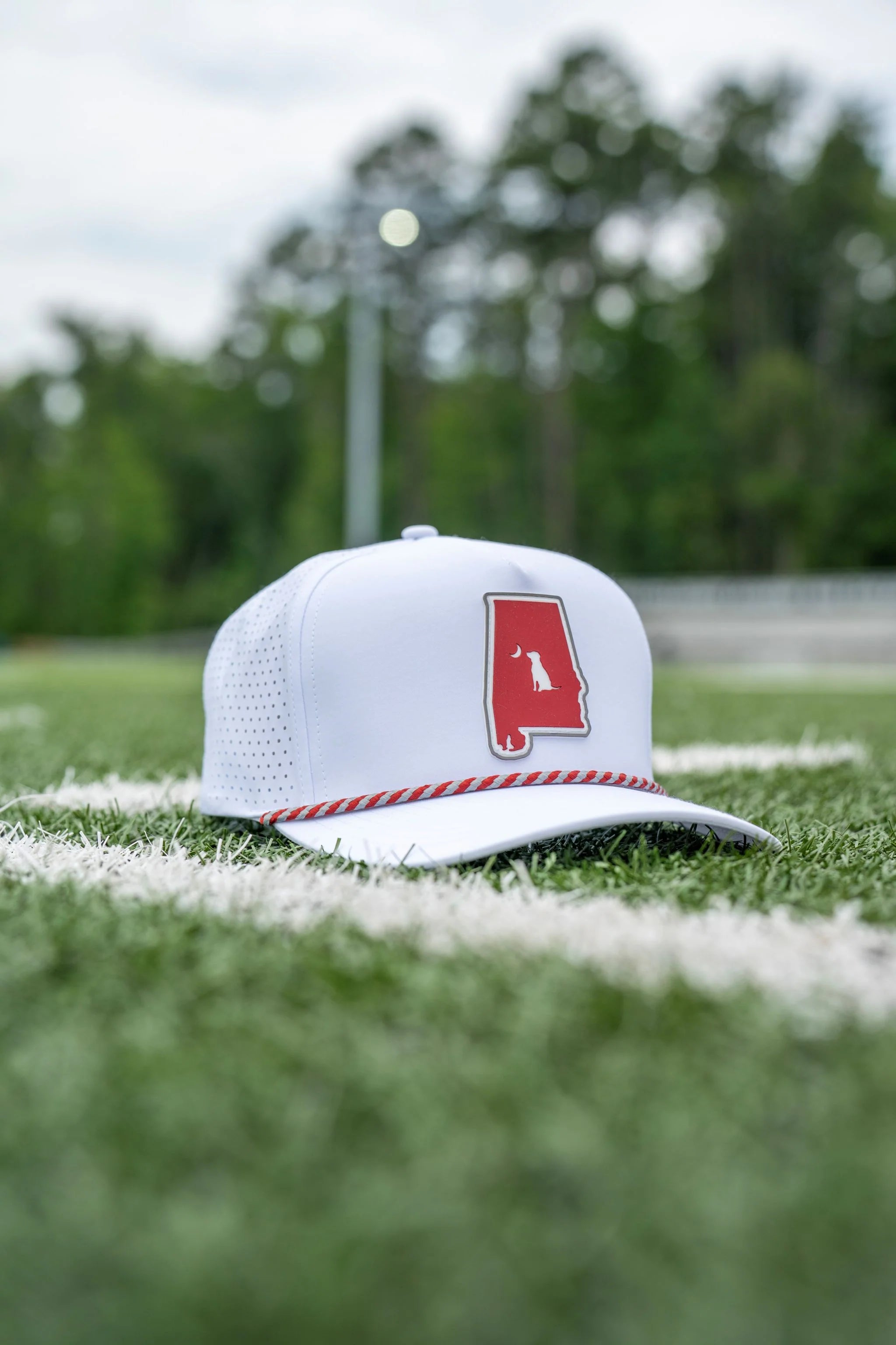 Local Boy Collegiate Patch Perforated Rope Hat