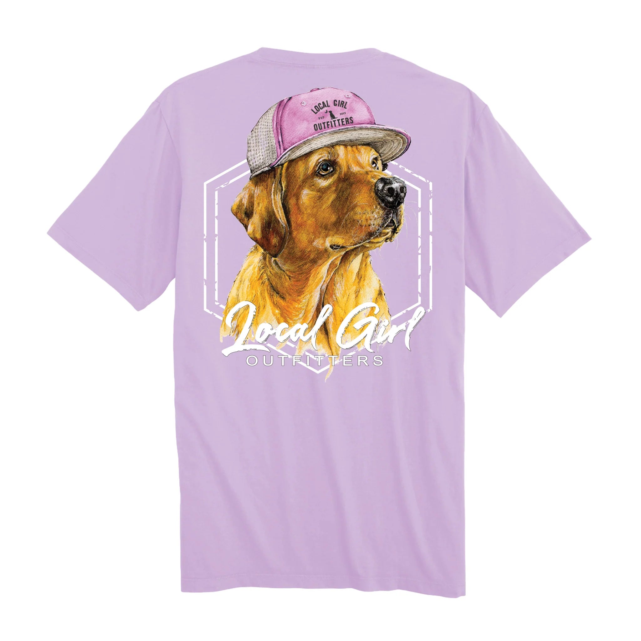Local Girl Lab in Hat SS Tee