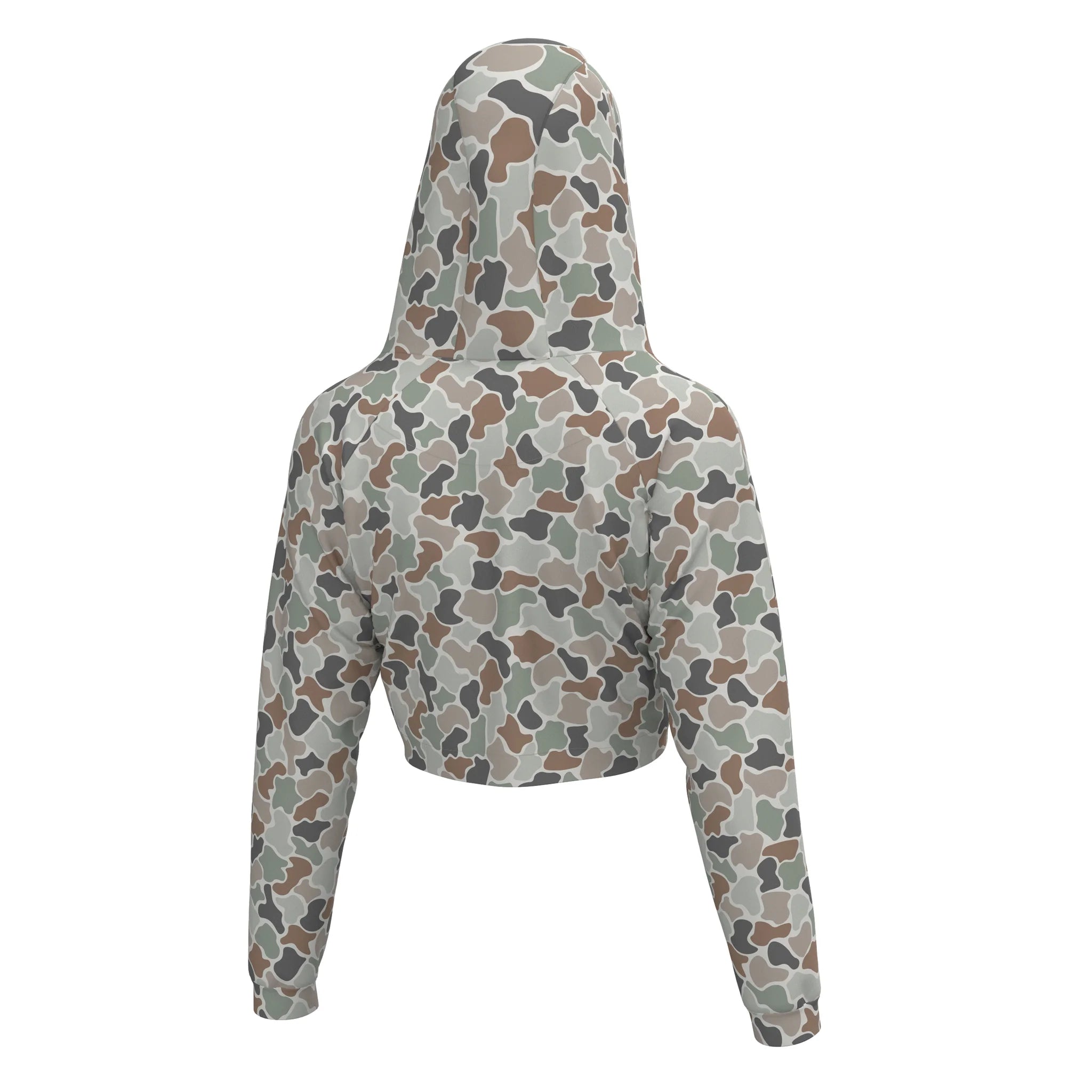 Local Girl Velvet Fleece Cropped Hoodie