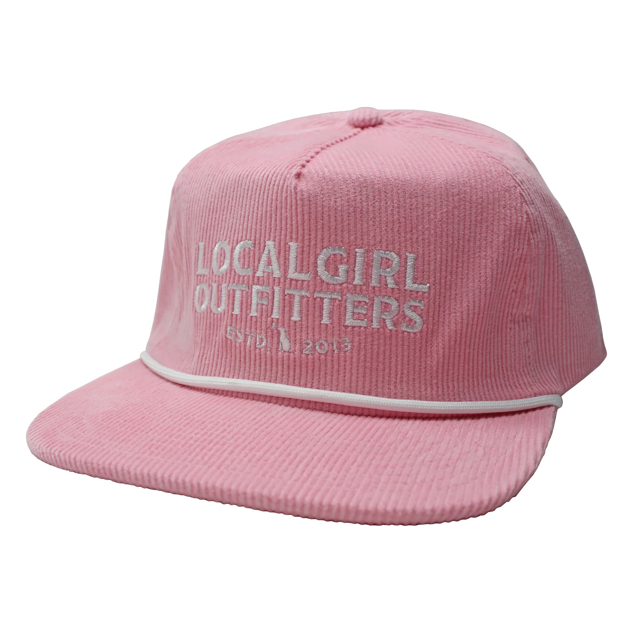 Local Girl Crescent Corduroy Hat
