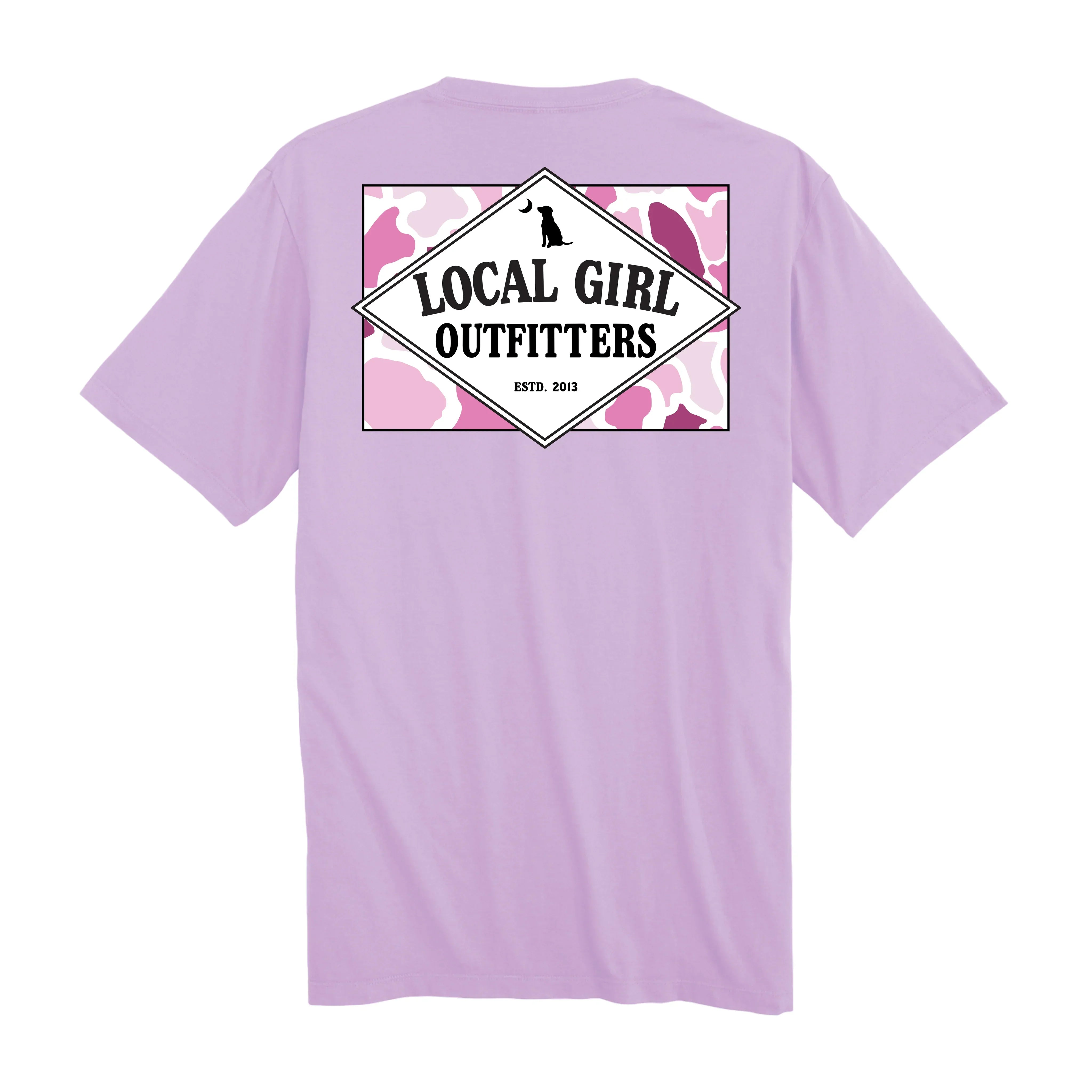 Local Girl Founder's Flag Pink LCF SS Tee