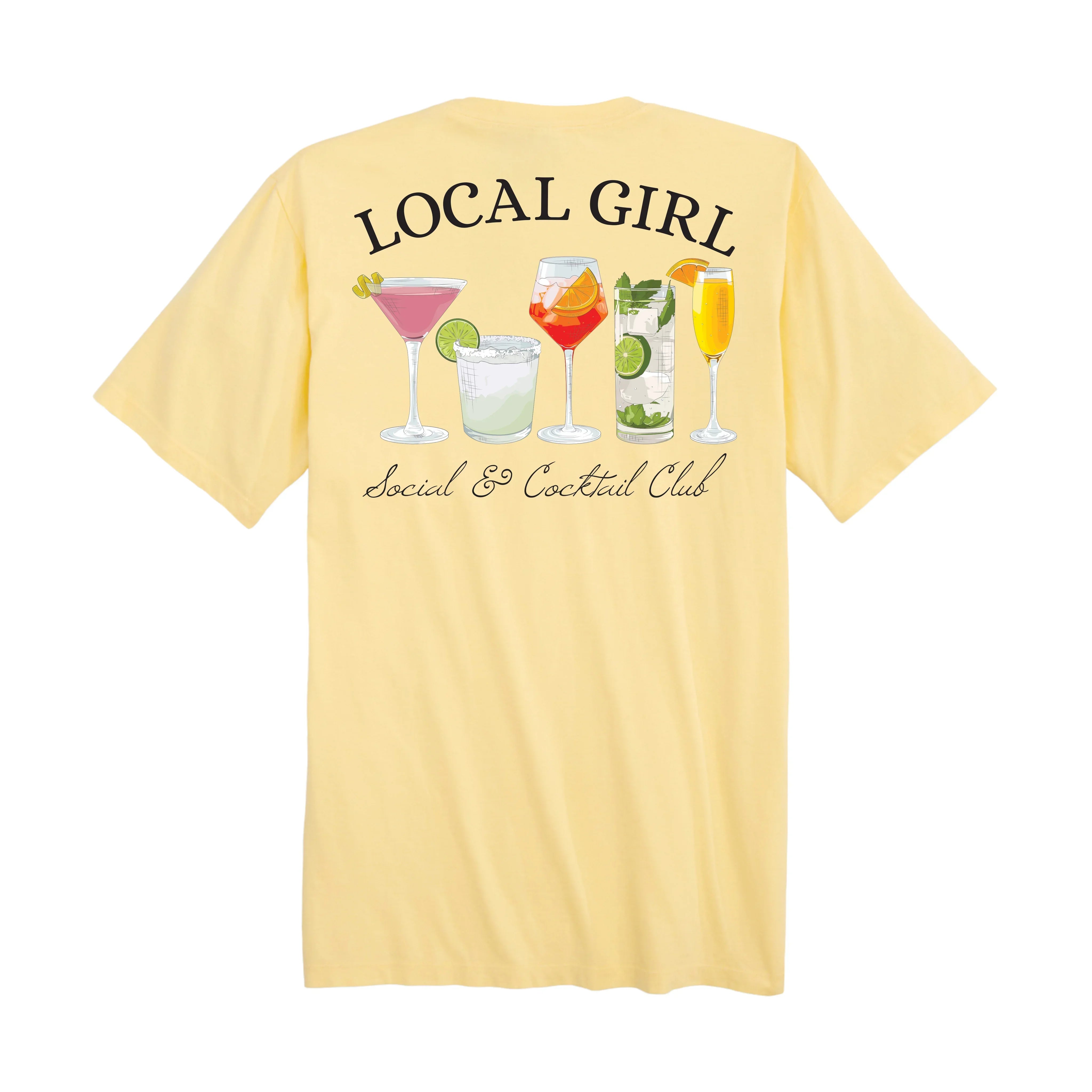 Local Girl Social & Cocktail Club SS Tee
