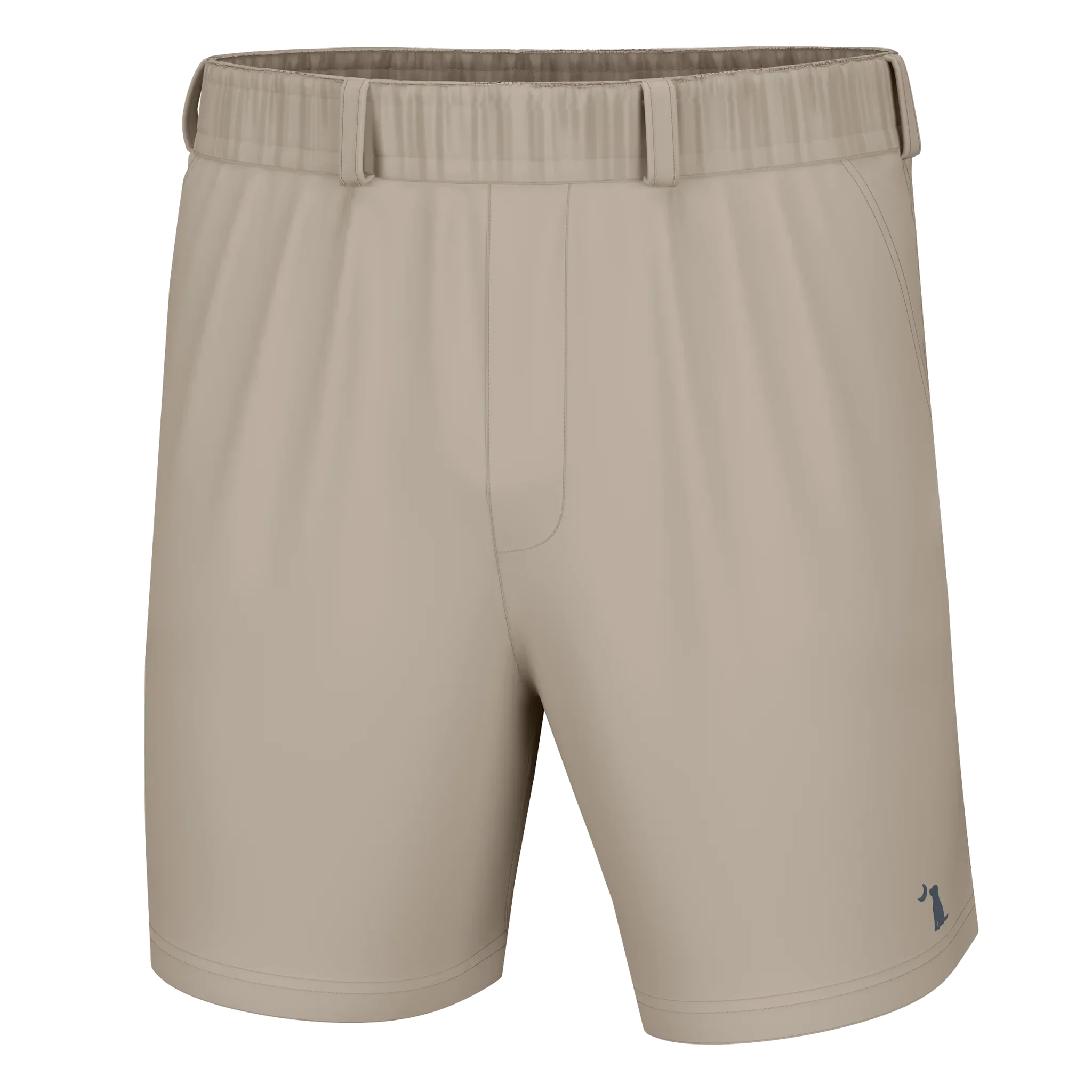 Local Boy Men Performance Volley Quick-Dry Short-Beige