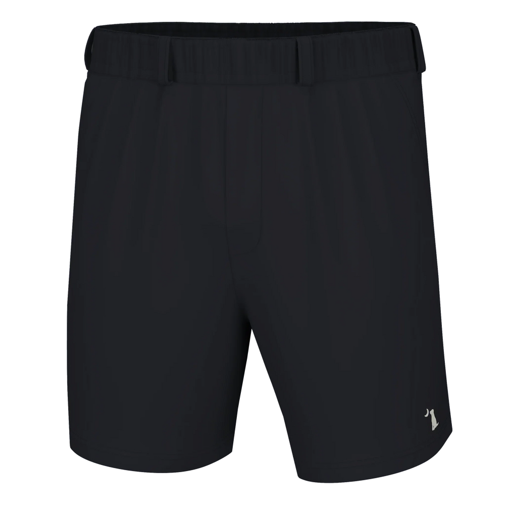 Local Boy Men Performance Volley Quick-Dry Short-Black