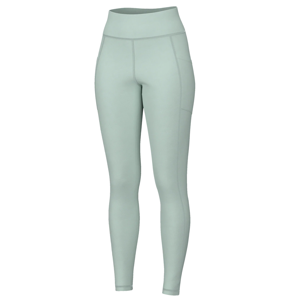 Local Girl Activewear Leggings With Pockets-Light Blue