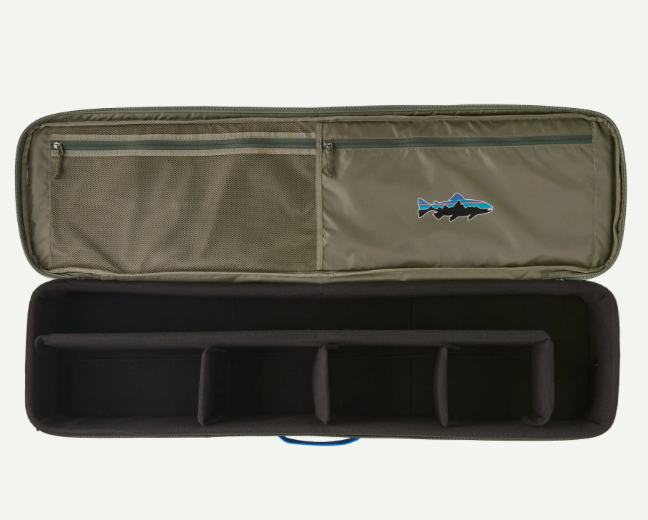 Patagonia Unisex Black Hole® Rod Fishing Gear Case Compartments-Military Green